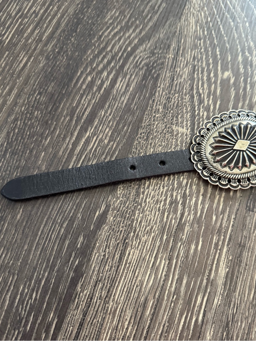 Ralph lauren black metal accent belt - Picture 5 of 10